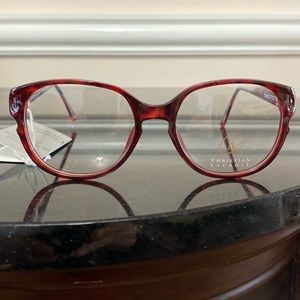 Christian Lacroix Burgundy eyeglasses